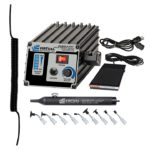 AV-6000-FS-110, 110 VOLT AC, ADJUST-A-VAC™ ESD Safe Kit With Foot Switch And Buna-N Static Dissipative Non-Marking Vacuum Cups With Probes