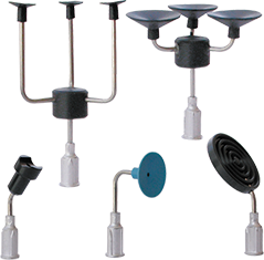 Multiple Cup Tips For Solar Cells or Flat Panels