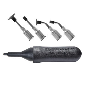 HV-KIT-B, HANDI-VAC™ Squeeze Bulb Kit With 4 Probes And 4 Buna-N Static Dissipative Non-Marking Vacuum Cups