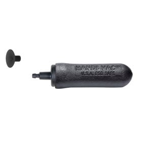 HV2-050-ESD, HANDI-VAC™-2 With 1/2" (12.7mm) ESD-SAFE High-Temp Conductive Silicone Black Vacuum Cup