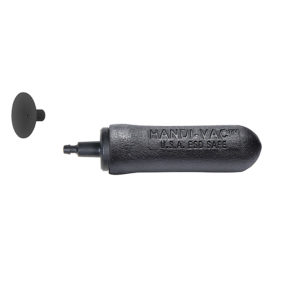 HV2-062-B, HANDI-VAC™-2 With 5/8" (15.88mm) Buna-N Static Dissipative Non-Marking Vacuum Cup