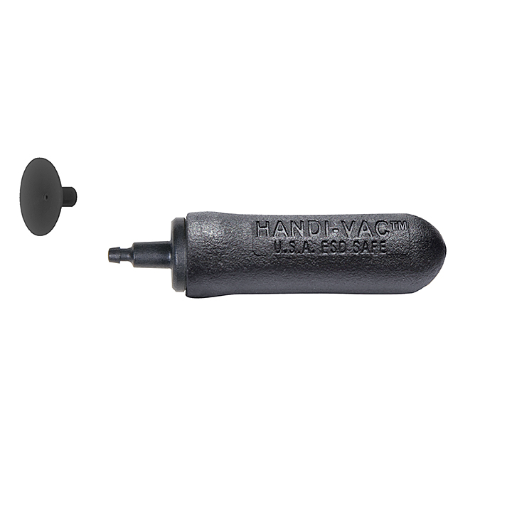 HV2-062-B, HANDI-VAC™-2 With 5/8" (15.88mm) Buna-N Static Dissipative Non-Marking Vacuum Cup