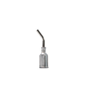 V3972-B, Metal Probe, No Cup, 15 Gauge, Bent 1/2" (12.7mm) Probe