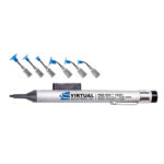 V8901-HLM-PUR, PEN-VAC™, Aluminum Body Vacuum Pen, ESD-SAFE Kit With 6 Probes And 6 Non-Marking Non-ESD-SAFE PUREACLEAN™ Cups