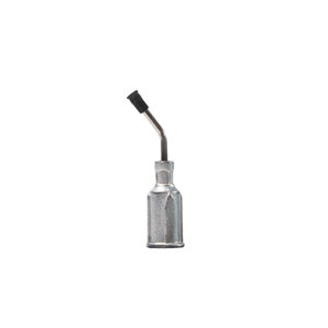 V8903-D-B, Metal Bent 1/2 Inch Probe With Buna-N Static Dissipative Non-Marking ESD-Safe 3/32 Inch (2.38mm) Diameter Vacuum Cup