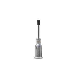V8903-D-S, Metal Straight 1/2 Inch Probe With Buna-N Static Dissipative Non-Marking ESD-Safe 3/32 Inch (2.38mm) Diameter Vacuum Cup