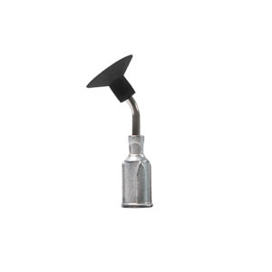 V8903-H-B, Metal Bent 1/2 Inch Probe With Buna-N Static Dissipative Non-Marking ESD-Safe 1/2 Inch (12.7mm) Diameter Vacuum Cup