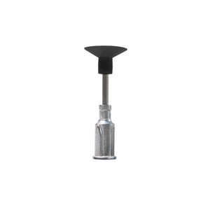 V8903-H-S, Metal Straight 1/2 Inch Probe With Buna-N Static Dissipative Non-Marking ESD-Safe 1/2 Inch (12.7mm) Diameter Vacuum Cup