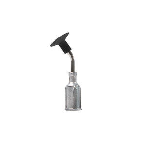 V8903-L-B, Metal Bent 1/2 Inch Probe With Buna-N Static Dissipative Non-Marking ESD-Safe 3/8 Inch (9.53mm) Diameter Vacuum Cup