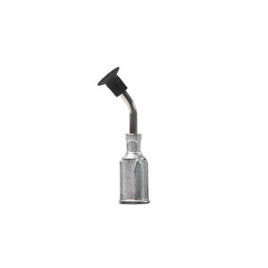 V8903-M-B, Metal Bent 1/2 Inch Probe With Buna-N Static Dissipative Non-Marking ESD-Safe 1/4 Inch (6.35mm) Diameter Vacuum Cup