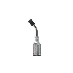 V8903-P-B, Metal Bent 1/2 Inch Probe With Buna-N Static Dissipative Non-Marking ESD-Safe 3/16 Inch (4.76mm) Diameter Vacuum Cup