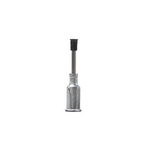 V8903-S-S, Metal Straight 1/2 Inch Probe With Buna-N Static Dissipative Non-Marking ESD-Safe 1/8 Inch (3.18mm) Diameter Vacuum Cup