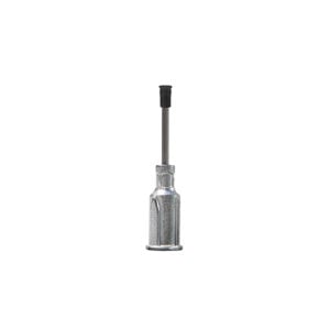 V8904-D-S, Metal Straight 1/2 Inch Probe With ESD Safe High-Temp Conductive Silicone Black 3/32″ (2.38mm) Diameter Vacuum Cup
