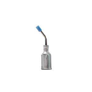 V8908-D-B, Metal Bent 1/2 Inch Probe With PureAClean™ Blue, Non-Marking, NON ESD Safe 3/32 Inch (2.38mm) Diameter Vacuum Cup