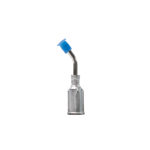 V8908-P-B, Metal Bent 1/2 Inch Probe With PureAClean™ Blue, Non-Marking, NON ESD Safe 3/16 Inch (4.76mm) Diameter Vacuum Cup