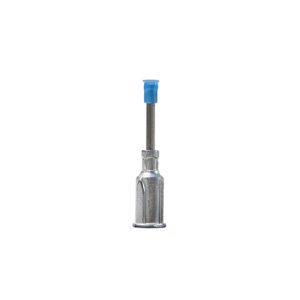 V8908-S-S, Metal Straight 1/2 Inch Probe With PureAClean™ Blue, Non-Marking, NON ESD Safe 1/8 Inch (3.18mm) Diameter Vacuum Cup