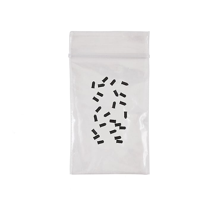 V9009-B-25PK, Buna-N Static Dissipative Non-Marking ESD-Safe 3/32 Inch (2.38mm) Diameter Vacuum Cup - Assortment Pack of 25