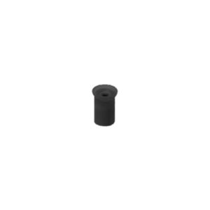 V9009-ESD, ESD Safe High-Temp Conductive Silicone Black 3/32 Inch (2.38mm) Diameter Vacuum Cup