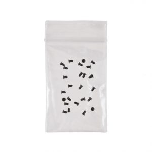 V9009-ESD-25PK, ESD Safe High-Temp Conductive Silicone Black 3/32 Inch (2.38mm) Diameter Vacuum Cup - Assortment Pack of 25