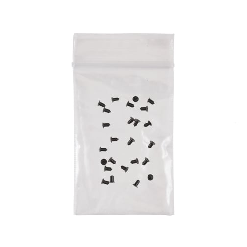 V9009-ESD-25PK, ESD Safe High-Temp Conductive Silicone Black 3/32 Inch (2.38mm) Diameter Vacuum Cup - Assortment Pack of 25