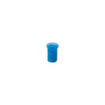 V9009-PUR, PureAClean™ Blue, Non-Marking, NON ESD SAFE 3/32 inch (2.38mm) Diameter Vacuum Cup