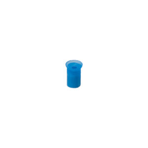V9009-PUR, PureAClean™ Blue, Non-Marking, NON ESD SAFE 3/32 inch (2.38mm) Diameter Vacuum Cup