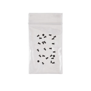 V9013-ESD-25PK, ESD Safe High-Temp Conductive Silicone Black 1/8 Inch ((3.18mm) Diameter Vacuum Cup - Assortment Pack of 25