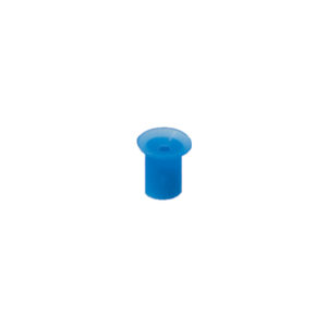 V9018-PUR, PureAClean™ Blue, Non-Marking, NON ESD SAFE 3/16 Inch (4.76mm) Diameter Vacuum Cup