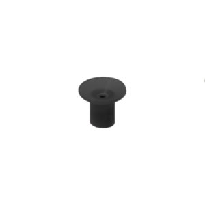 V9025-B, Buna-N Static Dissipative Non-Marking ESD-Safe 1/4 Inch (6.35mm) Diameter Vacuum Cup