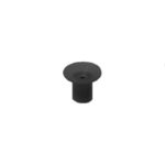 V9025-ESD, ESD Safe High-Temp Conductive Silicone Black 1/4 Inch (6.35mm) Diameter Vacuum Cup