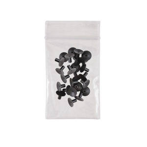 V9038-B-25PK, Buna-N Static Dissipative Non-Marking ESD-Safe 3/8 Inch (9.53mm) Diameter Vacuum Cup - Assortment Pack of 25