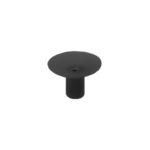 V9038-ESD, ESD Safe High-Temp Conductive Silicone Black 3/8 Inch (9.53mm) Diameter Vacuum Cup