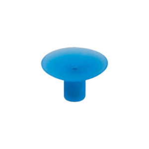 V9050-PUR, PureAClean™ Blue, Non-Marking, NON ESD SAFE 1/2 Inch (12.7mm) Diameter Vacuum Cup