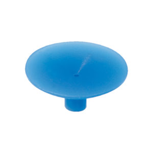 V9075-PUR, PureAClean™ Blue, Non-Marking, NON ESD SAFE 3/4 Inch (19.05 mm) Diameter Vacuum Cup