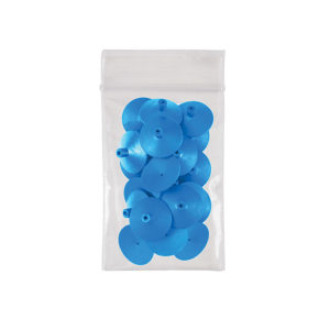 V9075-PUR-25PK, PureAClean™, Blue, Non-Marking, NON ESD SAFE 3/4 Inch ( 19.05mm) Diameter Vacuum Cup - Assortment Pack of 25