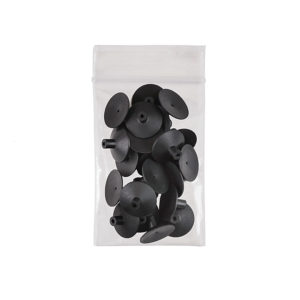 V9100-B-25PK, Buna-N Static Dissipative Non-Marking ESD-Safe 1 Inch (25.4mm) Diameter Vacuum Cup - Assortment Pack of 25