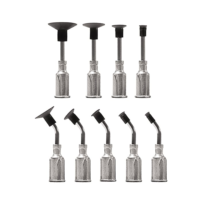 VCS-9-B, Replacement bent and straight probes with Black Buna-N Static Dissipative Non-marking Cups