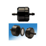 VFP-1616, In-Line Hose Filters ESD Safe Black Nickel Plated Brass Barbed Hose Filter