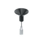 VRT-1000-S, With 1 Inch (25.4mm) Non-Marking Rigid Delrin Vacuum Tip And Straight Probe