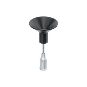 VRT-1000-S, With 1 Inch (25.4mm) Non-Marking Rigid Delrin Vacuum Tip And Straight Probe