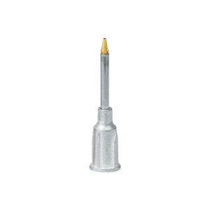 VSPT4030-SB, Small Part Tip Gold Plated Brass Hi Temp Straight 0.040 Inch (1.02mm)