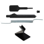 VWW-2-SD-MW8-2.5mm SLIDE SWITCH WAFER WAND™ Kit With ESD Safe coiled clear permanent static dissipative vacuum hose 5’ (VCH-2.5mm-5) - Wafer Tip (VMWT-C)