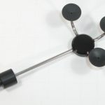 V3CS-100-JB-2 Three Vacuum Cup Tip 1 5/16" (33.34mm) Radius - Side Entry For Solar Cells or Flat Pan