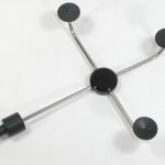 V3CS-200-JB-2 Three Vacuum Cup Tip 2 5/16" (58.74mm) Radius - Side Entry For Solar Cells or Flat Pan
