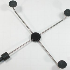 V3CS-300-JB-2 Three Vaccum Cup Tip 3 5/16" (84.14mm) Radius - Side Entry For Solar Cells or Flat Pan