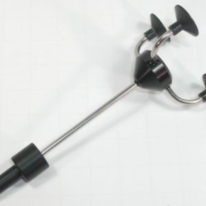 V3CT-100-JB-2 Three Vacuum Cup Tip 1 5/16" (33.34mm) Radius - Top Entry For Solar Cells or Flat Pane